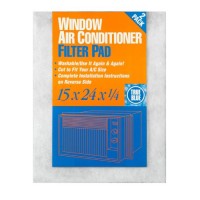 True Blue Washable Window Air Conditioner Filter Pad  15x24  12 Pack - B00EZN1JDU